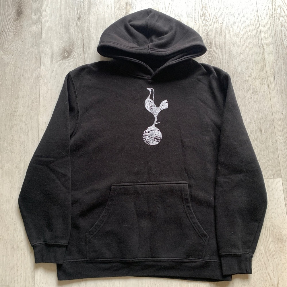 Tottenham Hotspur 1863FC Monochrome Badge Fleece Pullover‎ Hoodie